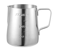 350ml Milk Frothing Pitcher,Stainless Steel Milk Frothing Cup,Milk Steaming Pitcher Espresso Coffee Latte Frother Cup Barista Tools