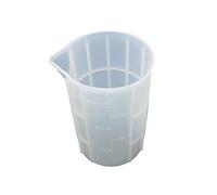 350ML Silicone Flessibile Grande Tazza di Misurazione Scala Morbida Tazze di Miscelazione Cuoco Panettieri Stampo Resina Casting Strumenti di Gioielli Cucchiai Misuratori Incisi