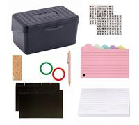 350Sheets Doppio Foderato Nota Carta E Index Card Set Include Adesivo per Office