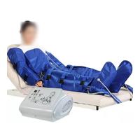 350w Attrezzatura Professionale Pressoterapia a Compressione D'aria,Massaggiatore per Drenaggio Linfatico E Rimodellamento Corporeo,Per Gambe,Piedi,Braccia E Vita Blue