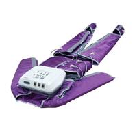 350w Attrezzatura Professionale Pressoterapia a Compressione D'aria,Massaggiatore per Drenaggio Linfatico E Rimodellamento Corporeo,Per Gambe,Piedi,Braccia E Vita Purple