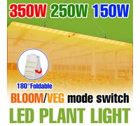 350W LED Spettro Completo Luci per la Crescita delle Piante Tavola Quantico Tenda per Serra Lampada per Coltivazione Fiore Pomodoro Verdure Riempimento di Illuminazione