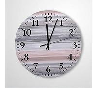 351 Rotondo Orologio Da Cucina Grigio Rosa Orologi Al Quarzo Silenzioso Orologio Da Parete Senza Ticchettio Orologio Muro Per Ufficio Soggiorno Casa