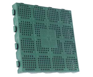 35191 Q.TA' 6 PIASTRELLA IN PP 40X40X4,5CM P40 VERDE