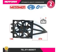 352003 Ventola, Raffreddamento motore adatto a Fiat Panda (169) (ERA).