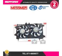 352076 Ventola, raffreddamento motore adatto a Fiat Punto II 1,9 Jtd (ERA)