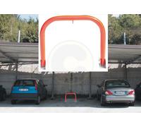 Parking stop manuale 53xh45 cm d 40 mm