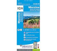 3528ET Morzine Massif du Chablais les portes du Soleil: 1:25000