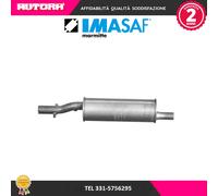 SILENZIATORE CENTRALE PER PEUGEOT J5 2.0 _ KW 55 CV 75