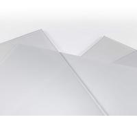 35736 Q.TA' 5 VETRO SINTETICO TRASPARENTE H 50 CM 25CMX4MM