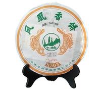357g Torta Di Tè Pu'er Profumata Phoenix Da Tè Pu'er Cinese Originale Tee Puer Biologico Naturale Tea PuErh Fermentato Tea Verde Fritto a Mano Bevanda Senza Additivi