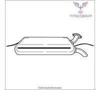 35905 Catalizzatore Sigam per SMART FORTWO