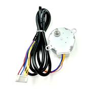 35BYJ46 Unità Mobile For Aria Condizionata, Ventola Oscillante Con Pale Su E Giù, Motore Di Direzione Guida Da 12 V(White plug 1pcs)