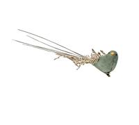 35cm Velluto Lungo con Coda Brillantini Uccello - Clip Natale Decorazione Albero