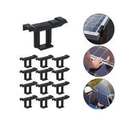(35mm)30Pc Solar Panel Frames Water Drained Clip Thickness PV Panels Auto Remove Stagnant Water Dust Outdo