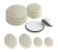 35mm/50mm Scivoli Per Mobili Tondo Cursori Di Mobili Set Di 12 Mobile Scivolo Per Sedia Per Spostare Mobili Pesanti Autoadesivo Gambe Mobili Proteggi-pavimento Traslochi Di Tappeti Mobili