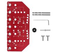 35mm Cerniera Nascosta Maschere di alesatura Guida di foratura in alluminio Foro Aprifori Lavorazione Del Legno Drill Locator per Porta Armadietto Cerniere Jig per Porta e Telaio