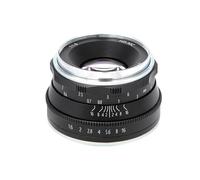 35mm F1.6 Obiettivo MF con messa a fuoco manuale, for Fujifilm For X-mount XH1 X-A12 3 5 XA10 XA20 XE3 XE2S XT10 XT20 XT2 X-Pro12 XM X-E123 (Color : Fuji XF, Size : BLACK)