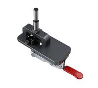 35mm Hinge Boring Jig Woodworking Hole Drilling Guide Locator with Fixture Aluminum Alloy Hole Opener Template Door Cabinets