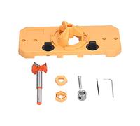 35mm Hinge Hole Opener | Woodworking Cabinet Hinge Jig with Depth Stop & Alignment Guide | Expert Hinge Hole Punch for Cabinet Doors/Drawers/Furniture