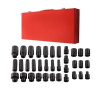 35pcs 1/2" 6 punti 8mm-32mm bussole a impatto profondo kraft-Stecknüsse