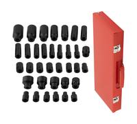 35pcs 1/2" Impact Sockets Deep Impact Socket Removal Tool Set Drive Strumento