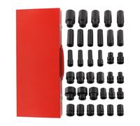 35pcs 1/2 inch Deep Impact Socket Tool Set Drive Strumento Presa di impatto Kit