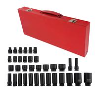 35pcs 1/2 inch Deep Impact Socket Tool Set Drive Strumento Presa di impatto Kit