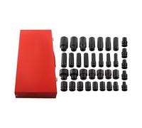35pcs 1/2 inch Deep Impact Socket Tool Set Drive Strumento Presa di impatto Kit