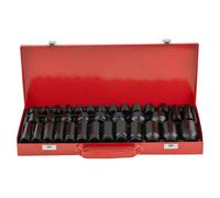 35pcs 1/2 inch set di chiavi a bussola a percussione profonde a 6 punti 8-32mm