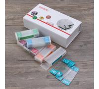 35pcs/7Set Microscopic Slide Specids for Stereo Kids Science Educational