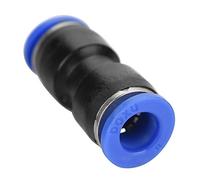 35PCs Connettori a Spinta Dritti, OD 4/6/8/10/12/14/16mm Rilascio Rapido Connettori Pneumatici Raccordi Linea Aria