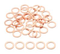 35PCS Rondelle Rame M14x20x1.5mm, per Guarnizioni Piatte Metriche
