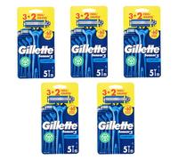 35pz Rasoio Gillette Sensor 3 Comfort tre lame monouso lamette barba