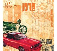 35th Coral Wedding Anniversary Gift - 1977 Chart Hits CD and 1977 Anniversary Card