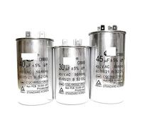 35UF 40UF 45UF 50UF 60UF 70UF 80UF 100UF CBB65 A Air Conditioner Compressor electronic starter Runs Starting Capacitor 450VAC AUOQKQUT(50UF 450VAC CBB65)