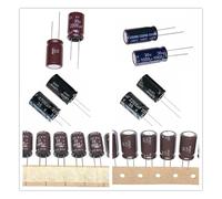 35V DIP High Frequency Aluminum Electrolytic Capacitor 220uF 560uF 1000uF 1500uF 2200uF 3300uF 4700uF 5600uF 6800uF 10000uF AUOQKQUT(35V 100 UF 10 PCS)
