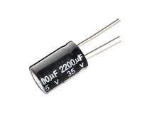 35V2200UF 16x25 13x25mm Aluminum Electrolytic Capacitor 2200uf35v 35v 2200uf 35wv 2200mf 2200mf35v 35v2200mf 35v2200MFD RRBXXUYN(35v100uf 6x11 50pcs)