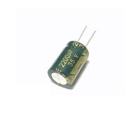 35V2200UF 16x25mm High Frequency Low Aluminum Capacitor 35v 2200uf 2200uf35v 2200mf 2200MFD 35v2200mf 2200mf35v 3300uf AUOQKQUT(35v1000 13x20 10pcs)