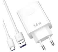 35W Caricatore e Cavo USB C per Honor 400 Lite 5G 200 90 Smart Spina Adattatore di Caricabatterie Mobile e Ricarica Rapida da Cavo per Honor X8b X8c X9c X7b X6b Play9T Pad X9a Magic6 Lite
