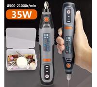 35W Mini trapano cordless 3velocità USB Dremel fai da te incisione elettrico Set