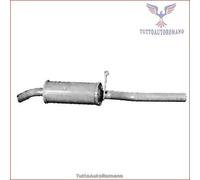 36.19.07 Silenziatore posteriore Imasaf per FORD ESCORT