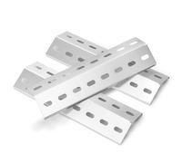 36,5 x 12 cm, piastra riscaldante in acciaio inox, per Enders Chicago 3, Enders Boston Pro 3K, Enders Boston 6 Kr Turbo, 3 pezzi, piastra riscaldante universale per Tepro 3561, Barbecook Brahma 4.0
