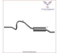 36.59.07 Silenziatore posteriore Imasaf per FORD TAUNUS
