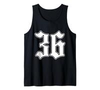 #36 Bianco Numero 36 Latino Sport Fan Team Cholo Easy Canotta