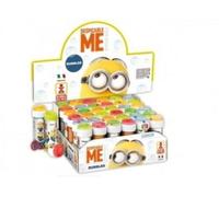 Dulcop Bubble World Bolle di sapone dei Minions, una scatola con 36 pezzi