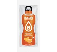 36 Bustine BOLERO da 9 Grammi Gusto - MANDARIN - MANDARINO - Preparato istantaneo per Bevande con Stevia e Vitamina C e Senza Zucchero -