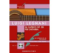 36 capricci Op. 20 per chitarra-36 caprices Op.20 for guitar. Spartito - L...