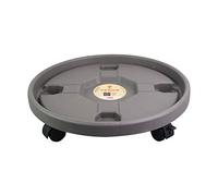 36 CM Portavaso Caddy - Portavaso con ruote, Carrello per vasi per piante resistente, Carrello per pallet con ruote, Base a rullo per piante Mover, Supporto per piante per patio, Vaso da fiori