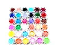 36 colori smalto gel per la pittura per chiodo inzuppato da smalto per unghie fai -da -te gel di scultura UV.